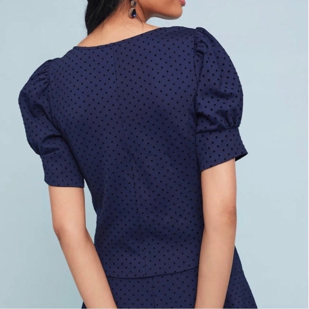 2/$20 Sweetheart Puff Sleeve Blouse by Maeve - Picture 2 of 5